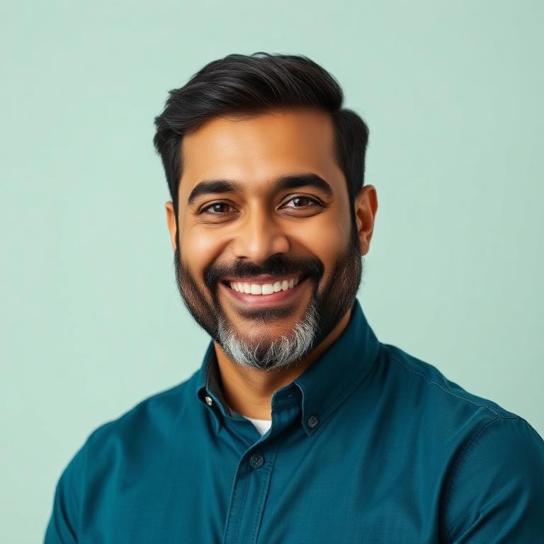 Portrait of Arjun Patel